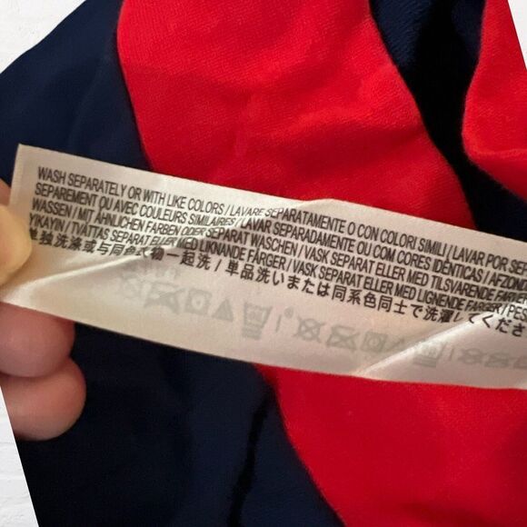 Disneyland Resort Team Mickey Mouse Patriotic Sweatshirt USA Flag Unisex L - Picture 8 of 9